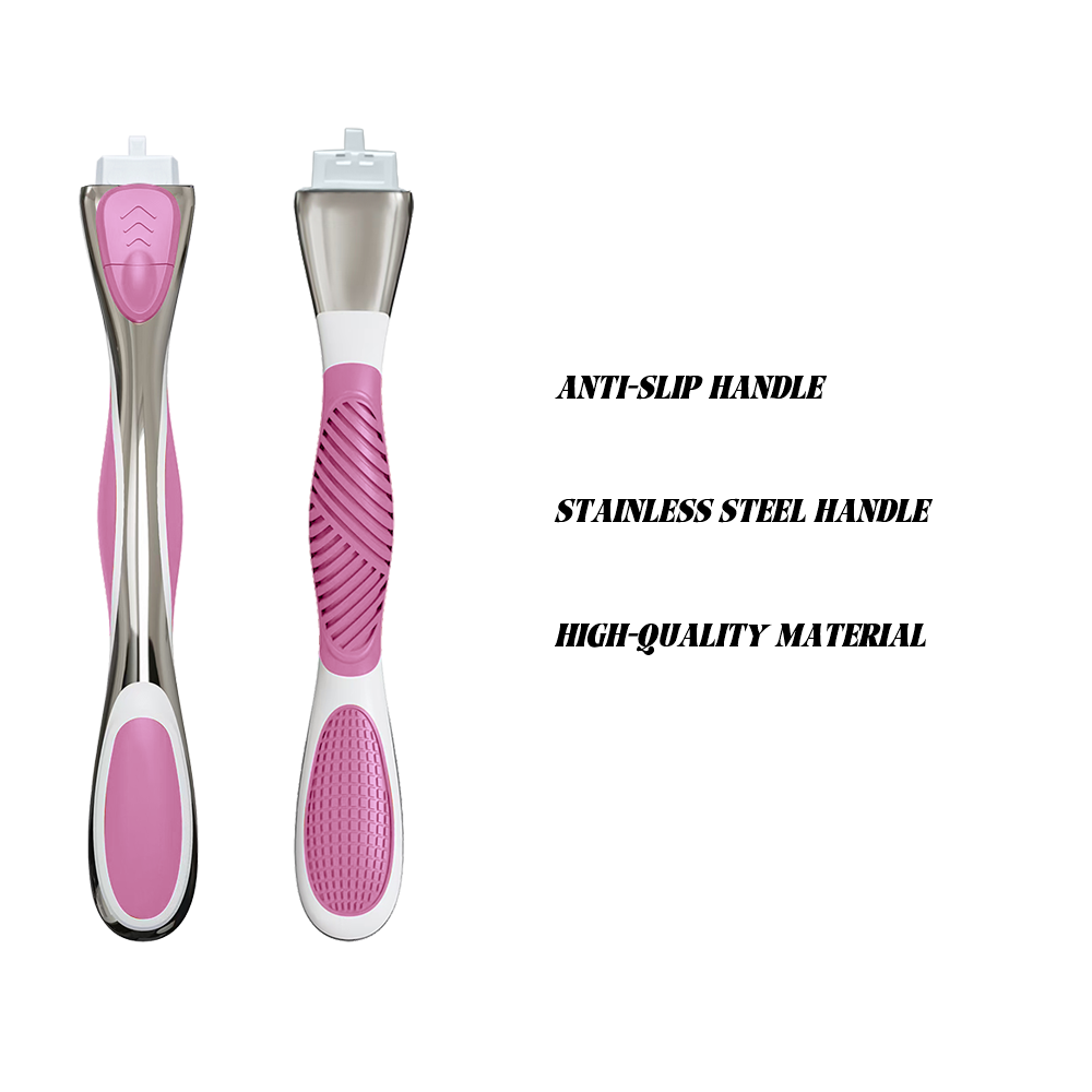 Unisex Safety Six-layer Blade Anti-slip Women's Shaving Razor Fashionable Men's Shaving Razor