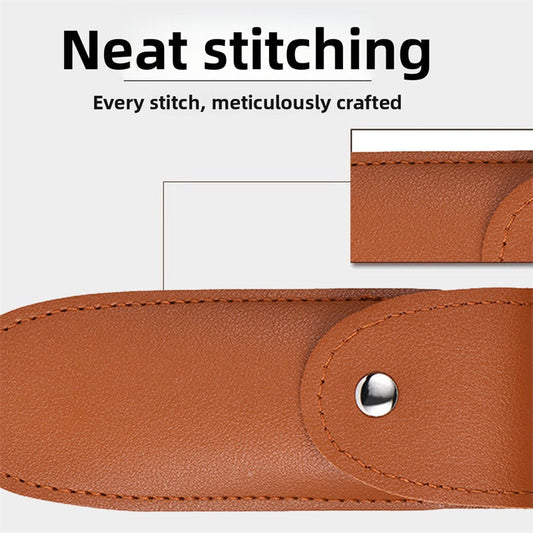 Artificial Leather Razor Packaging Leather Case