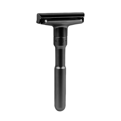 Men's Adjustable 6-Speed Double-Sided Zinc Alloy Stainless Steel Safety Razor