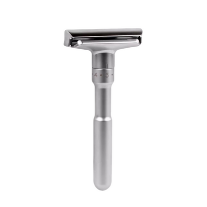 Men's Adjustable 6-Speed Double-Sided Zinc Alloy Stainless Steel Safety Razor