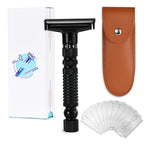 Men's Adjustable 6-speed Double-sided Zinc Alloy Stainless Steel Safety Razor Gift Box