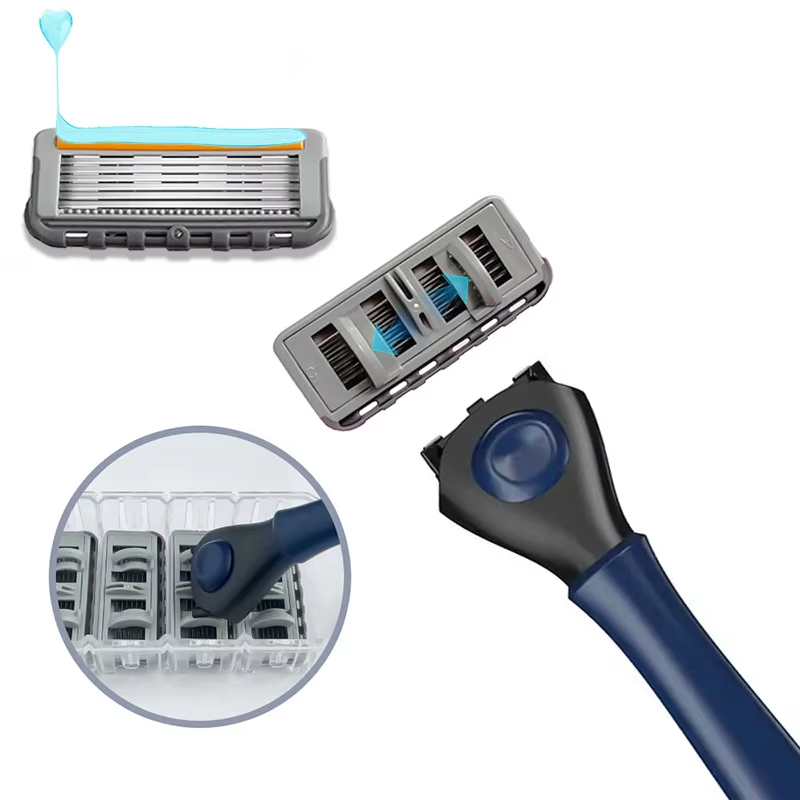 Six-Layer Stainless Steel ABS 12-Piece Set Of Bending Blades