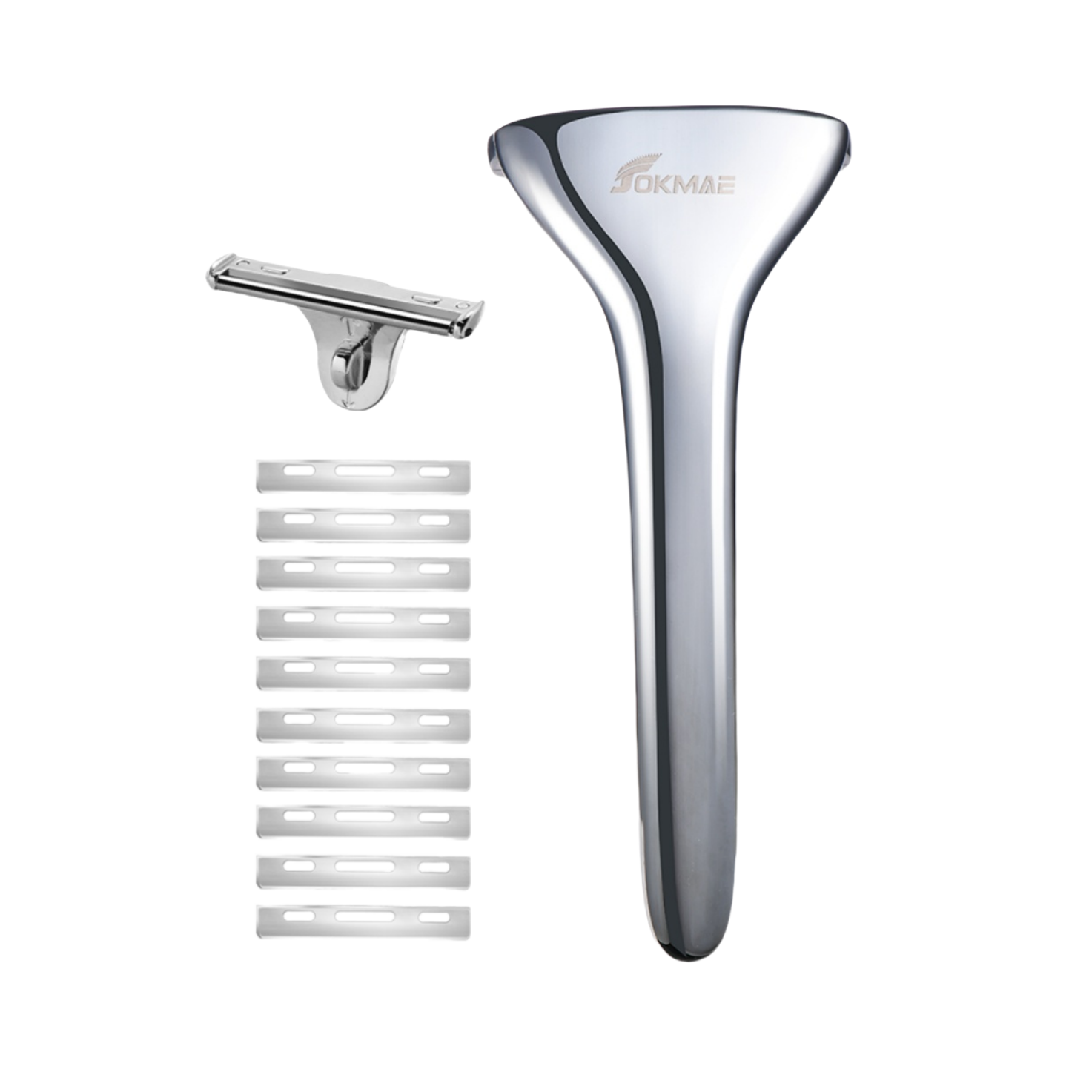 Multicolor Magnetic Roller Shaver Zinc Alloy Stainless Steel Safety Razor