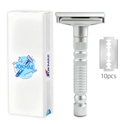 Men's Adjustable 6-speed Double-sided Zinc Alloy Stainless Steel Safety Razor Gift Box