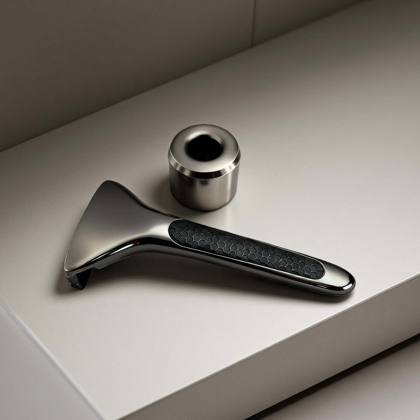 Magnetic Single Blade Razor w/ Roller Guide & Luxury Gift Set | Zero Waste Shave