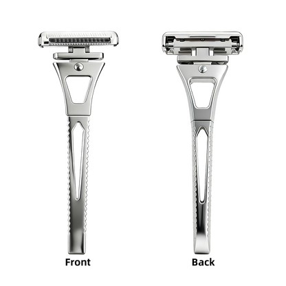 Revolutionary 4-Layer Half-Blade DE Safety Razor | Precision Shave with Magnetic Ease | Luxury Eco-Friendly Gift Set