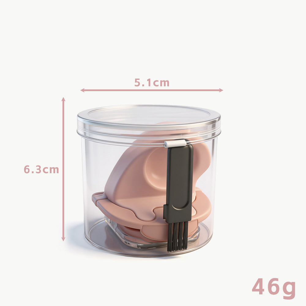 Upgrade Your Smoothness: Silicone Handle 6-Blade Refillable Lady Shaver – Includes Cleaning Brush & Travel Case
