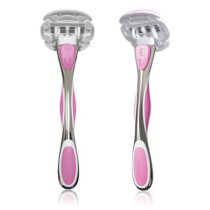 Unisex Safety Six-layer Blade Anti-slip Women's Shaving Razor Fashionable Men's Shaving Razor