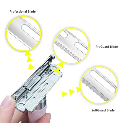 Ladies AC Blade Anti-slip Multi-Color Zinc Alloy Stainless Steel Razor