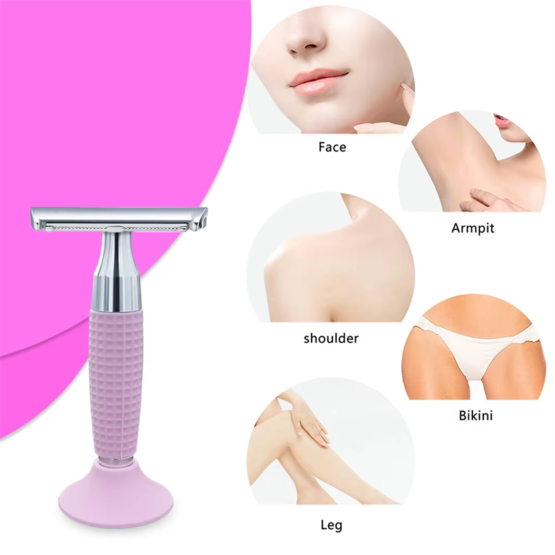 Ladies AC Blade Anti-slip Multi-Color Zinc Alloy Stainless Steel Razor