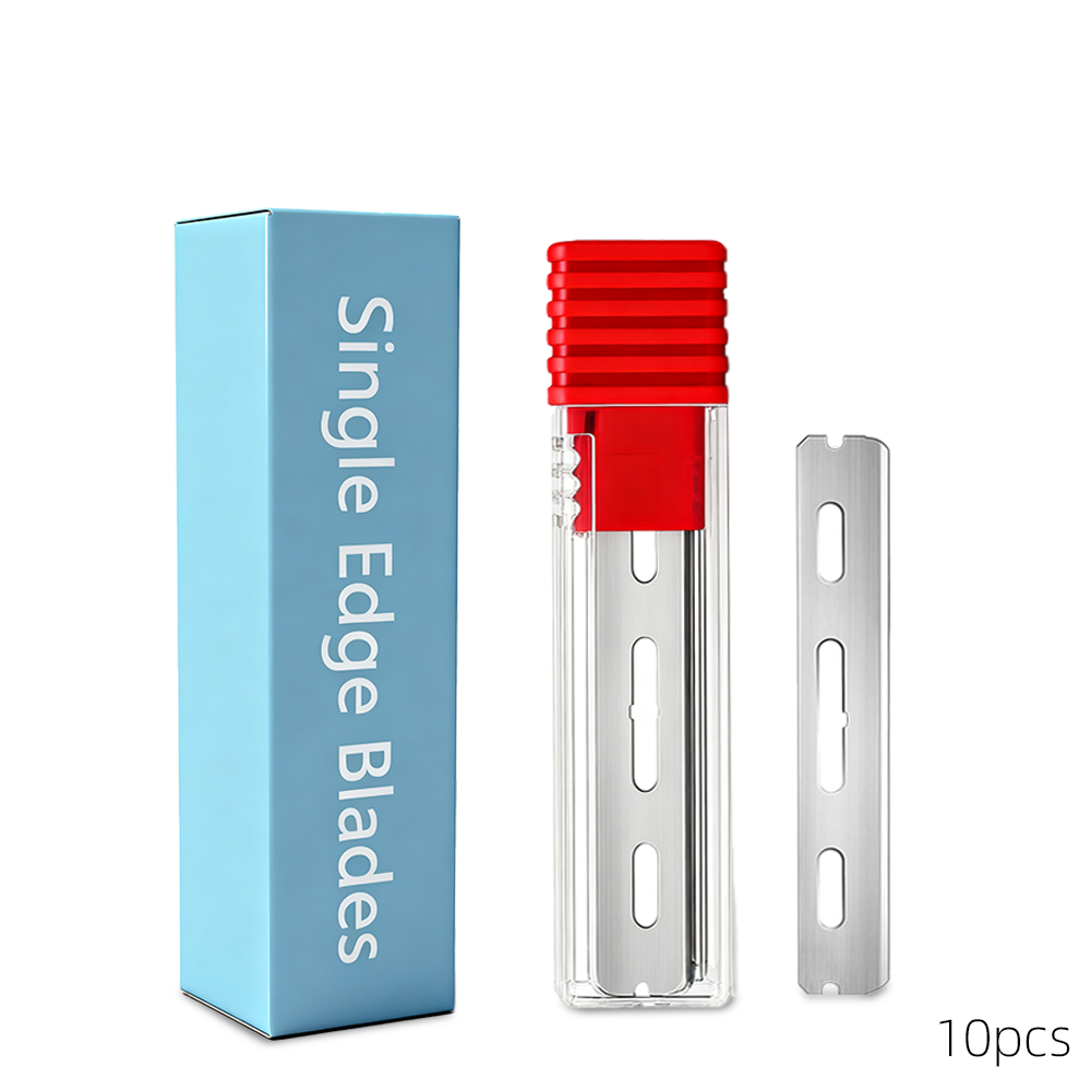 Safety Eyebrow Razor Replaceable Blade Barber Razor Anti Scratch Blades Single Edge Blades