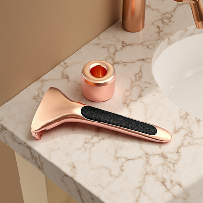 Magnetic Single Blade Razor w/ Roller Guide & Luxury Gift Set | Zero Waste Shave
