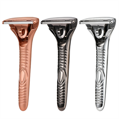 Magnetic Single Blade Razor w/ Roller Guide & Luxury Gift Set | Zero Waste Shave