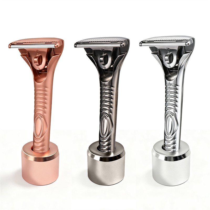 Magnetic Single Blade Razor w/ Roller Guide & Luxury Gift Set | Zero Waste Shave