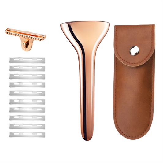 Multicolor Magnetic Roller Shaver Zinc Alloy Stainless Steel Safety Razor For Men and Women