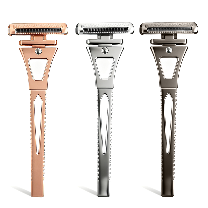 Revolutionary 4-Layer Half-Blade DE Safety Razor | Precision Shave with Magnetic Ease | Luxury Eco-Friendly Gift Set