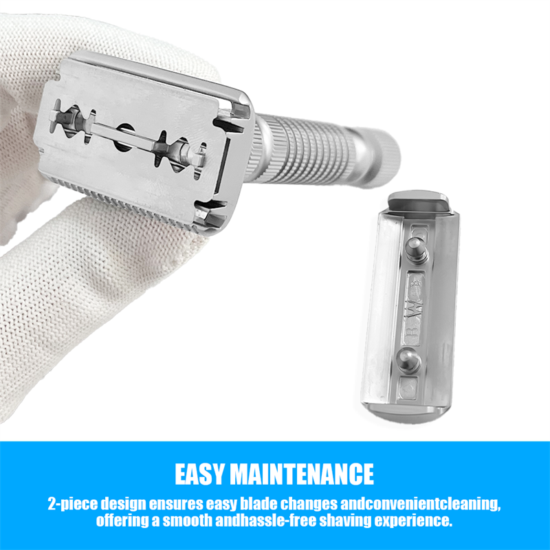 Shaving New Adjustable Safety Razor Double Edge Classic Mild Aggressive Zinc Alloy Shaver