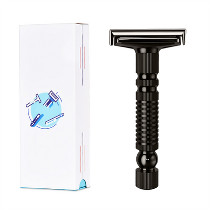 Mens Shaving New Adjustable Safety Razor Double Edge Classic Mild Aggressive Zinc Alloy Shaver