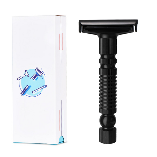 Mens Shaving New Adjustable Safety Razor Double Edge Classic Mild Aggressive Zinc Alloy Shaver