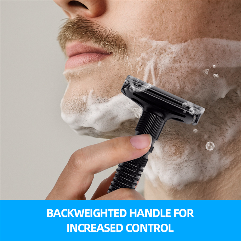 Mens Shaving New Adjustable Safety Razor Double Edge Classic Mild Aggressive Zinc Alloy Shaver