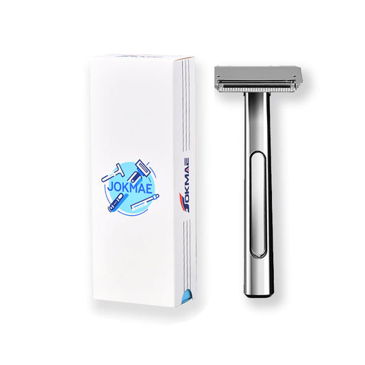 Zinc Alloy Stainless Steel Double-layer Half-edge Razor Multiple Colors Fashion Luxurious Shaving Razor