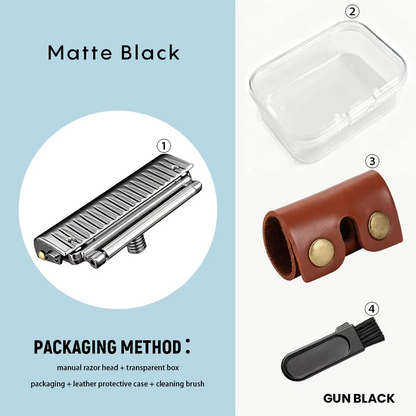 JOKMAE 22T Glide PRO 5.0 Universal Safety Razor Head Super Roller Shaver Double Half Blade Shaving Shave Head M5 Thread