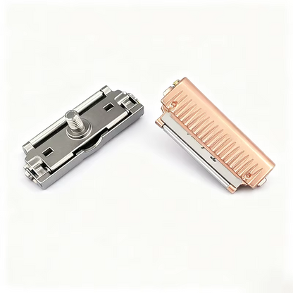 JOKMAE 22T Glide PRO 5.0 Universal Safety Razor Head Super Roller Shaver Double Half Blade Shaving Shave Head M5 Thread