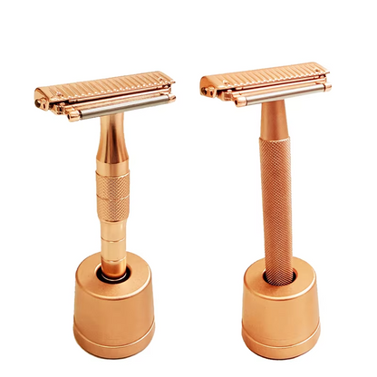 JOKMAE 22T Glide PRO 5.0 Universal Safety Razor Head Super Roller Shaver Double Half Blade Shaving Shave Head M5 Thread