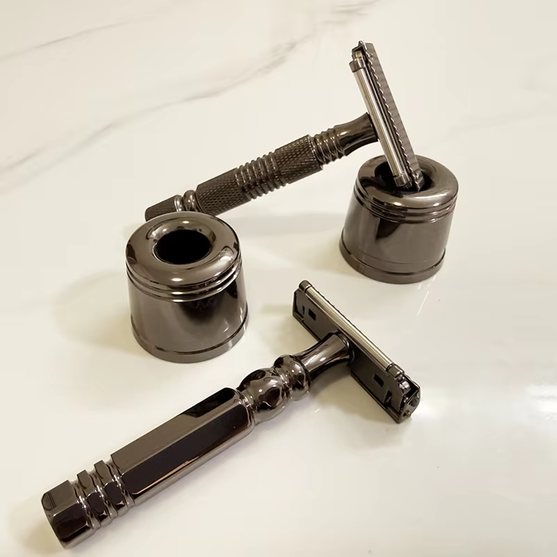 JOKMAE 22T Glide PRO 5.0 Universal Safety Razor Head Super Roller Shaver Double Half Blade Shaving Shave Head M5 Thread