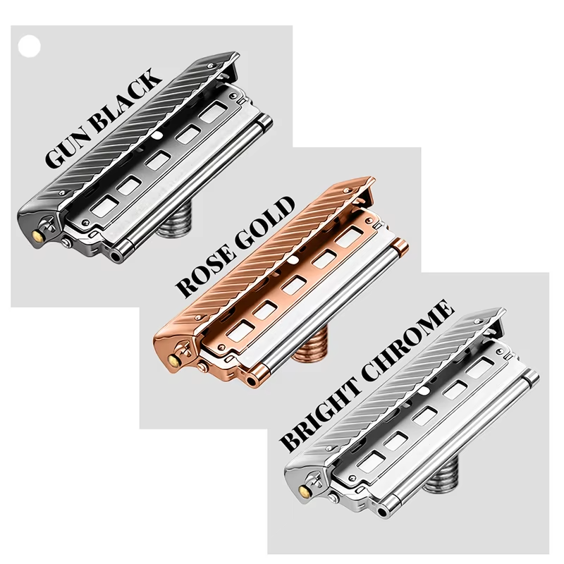 JOKMAE 22T Glide PRO 5.0 Universal Safety Razor Head Super Roller Shaver Double Half Blade Shaving Shave Head M5 Thread