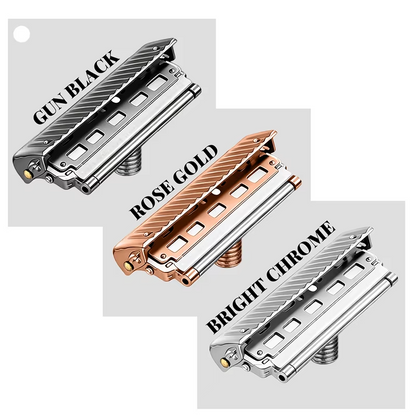 JOKMAE 22T Glide PRO 5.0 Universal Safety Razor Head Super Roller Shaver Double Half Blade Shaving Shave Head M5 Thread