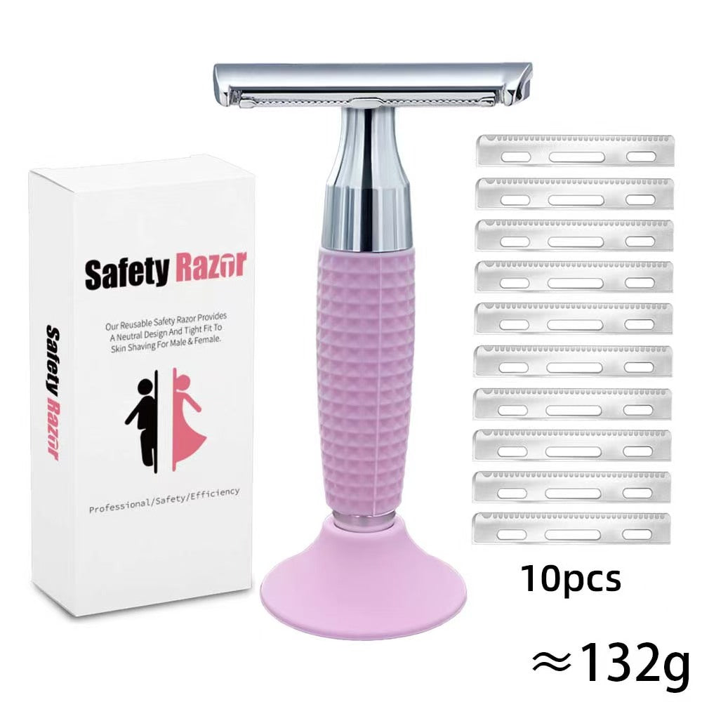 Ladies AC Blade Anti-slip Multi-Color Zinc Alloy Stainless Steel Razor