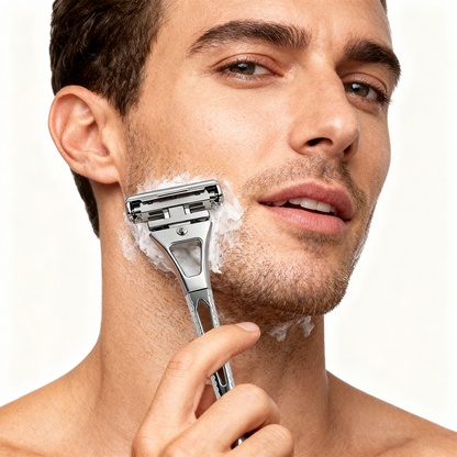 Revolutionary 4-Layer Half-Blade DE Safety Razor | Precision Shave with Magnetic Ease | Luxury Eco-Friendly Gift Set