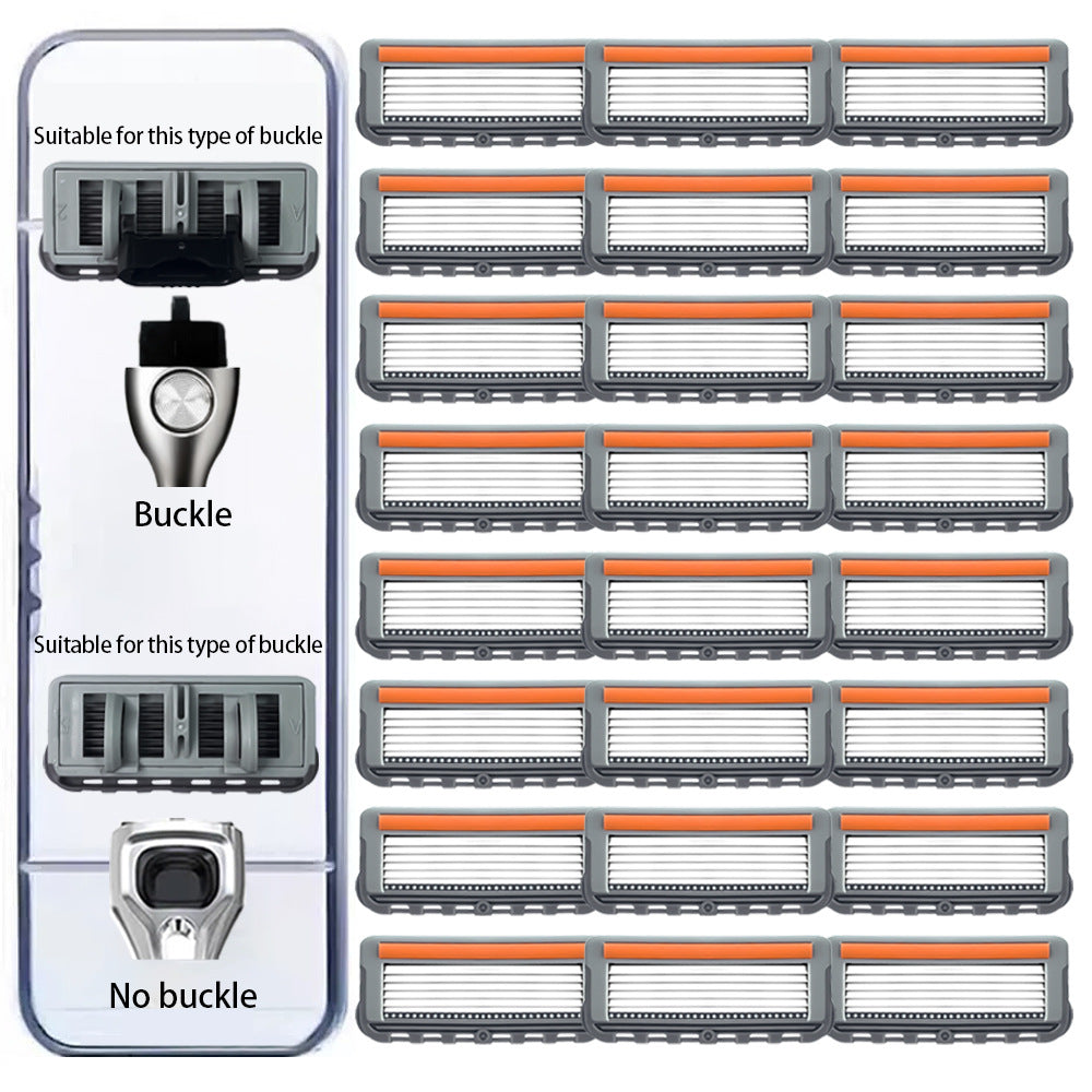 Six-Layer Stainless Steel ABS 12-Piece Set Of Bending Blades