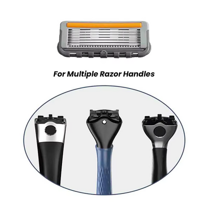 Six-Layer Stainless Steel ABS 12-Piece Set Of Bending Blades