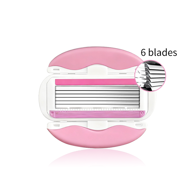Unisex Safety Six-layer Blade Anti-slip Women's Shaving Razor Fashionable Men's Shaving Razor