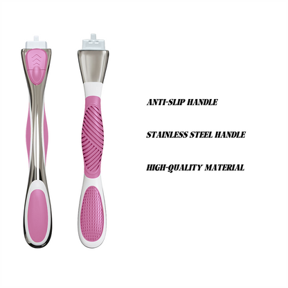 Unisex Safety Six-layer Blade Anti-slip Women's Shaving Razor Fashionable Men's Shaving Razor