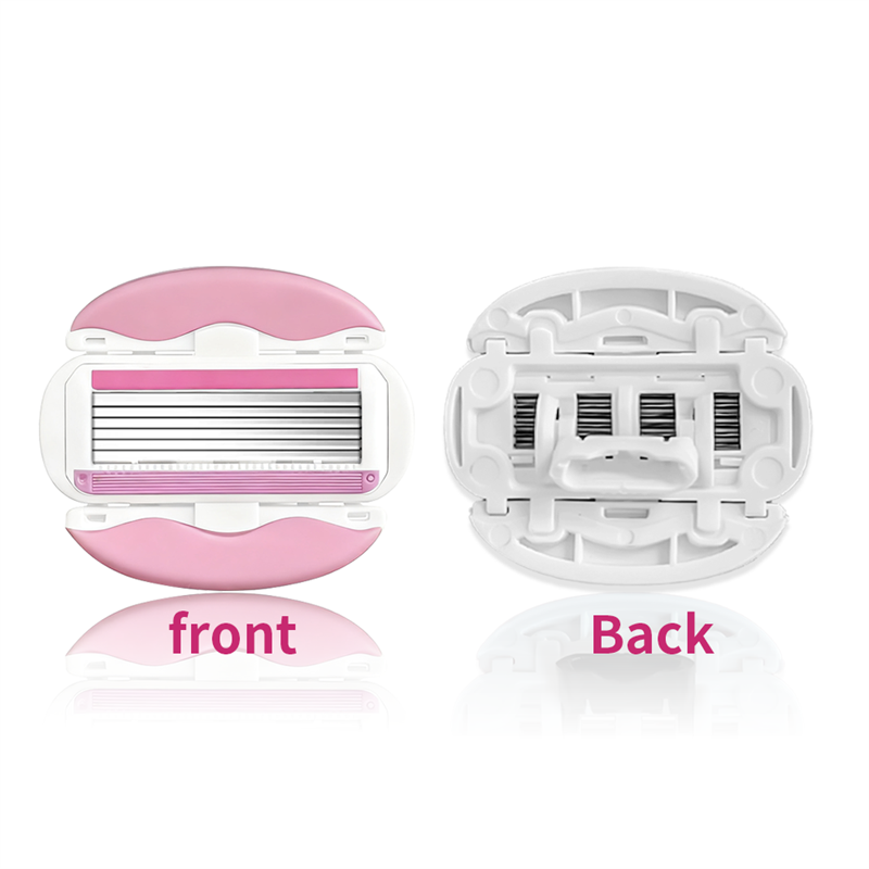 Unisex Safety Six-layer Blade Anti-slip Women's Shaving Razor Fashionable Men's Shaving Razor