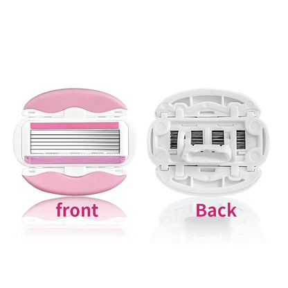 Unisex Safety Six-layer Blade Anti-slip Women's Shaving Razor Fashionable Men's Shaving Razor