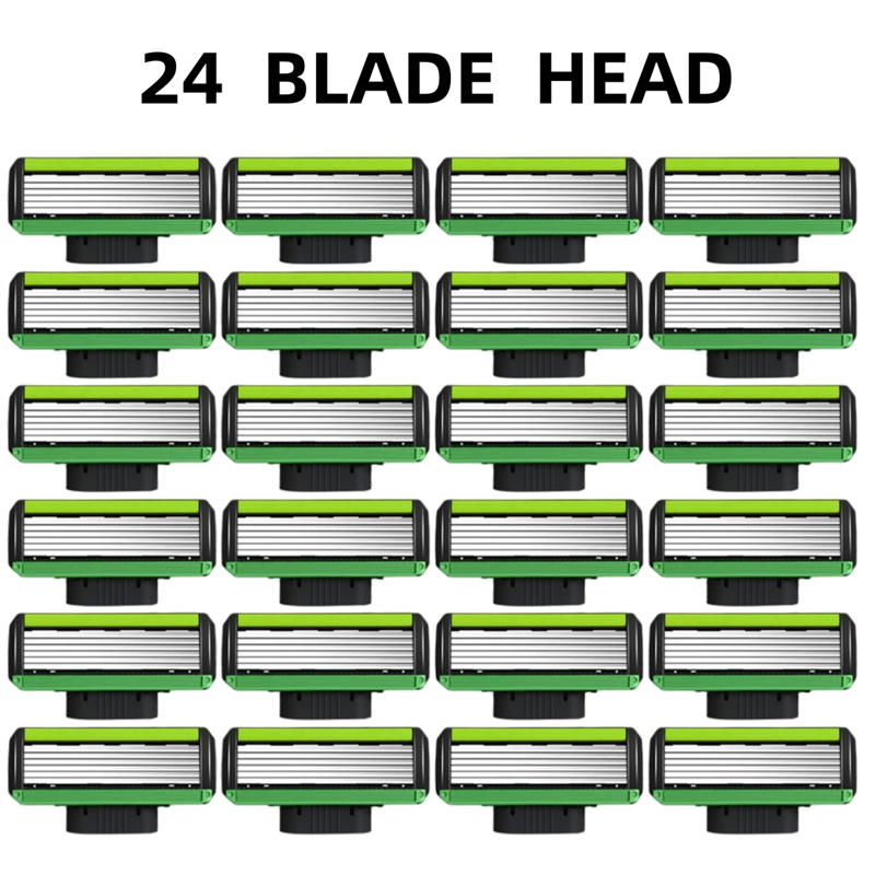 W02 Six-Layer Curved Blade Set 4 Pieces 24 Cutting Heads Gift ox packaging