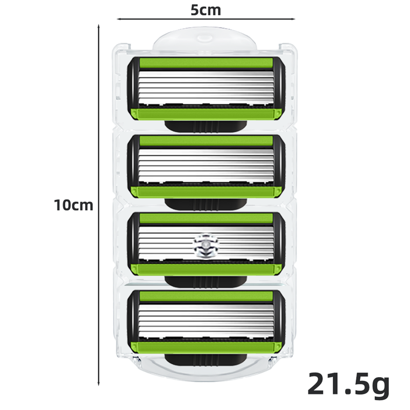 W02 Six-Layer Curved Blade Set 4 Pieces 24 Cutting Heads Gift ox packaging