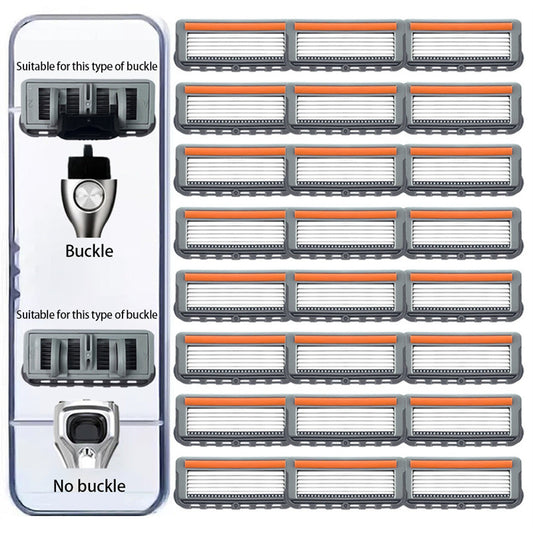 Six-Layer Stainless Steel ABS 12-Piece Set Of Bending Blades
