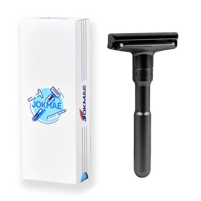 Men's Adjustable 6-Speed Double-Sided Zinc Alloy Stainless Steel Safety Razor