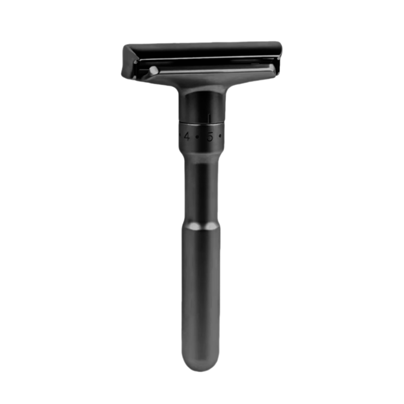 Men's Adjustable 6-Speed Double-Sided Zinc Alloy Stainless Steel Safety Razor