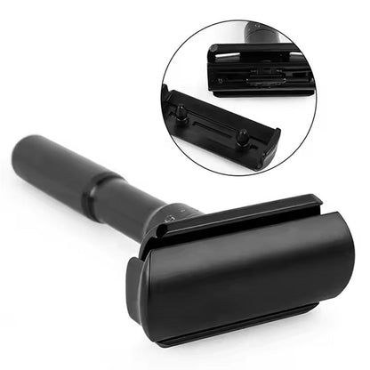 Men's Adjustable 6-Speed Double-Sided Zinc Alloy Stainless Steel Safety Razor